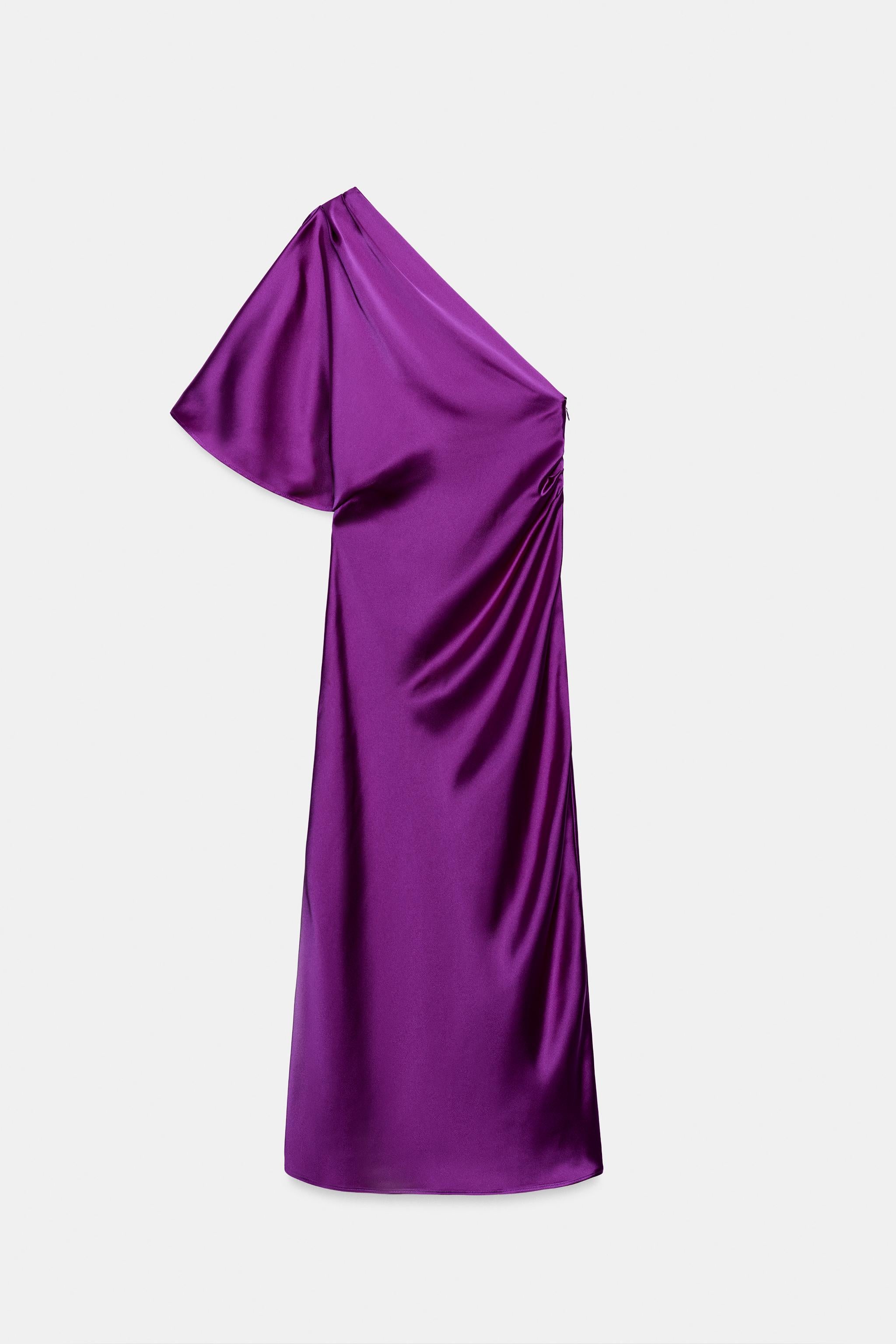 Studio Lavino  – Satin Asymetric Jurk