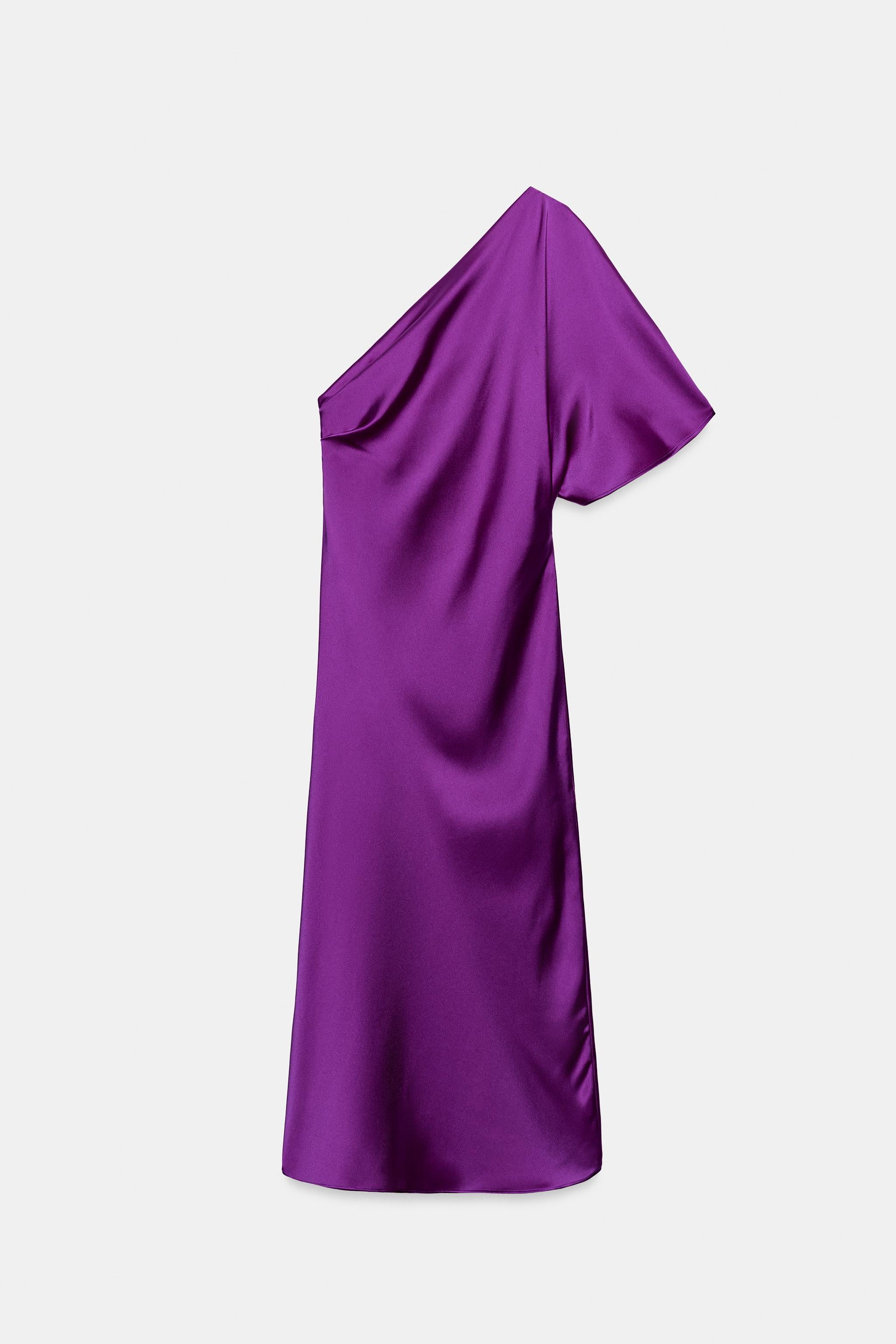 Studio Lavino  – Satin Asymetric Jurk