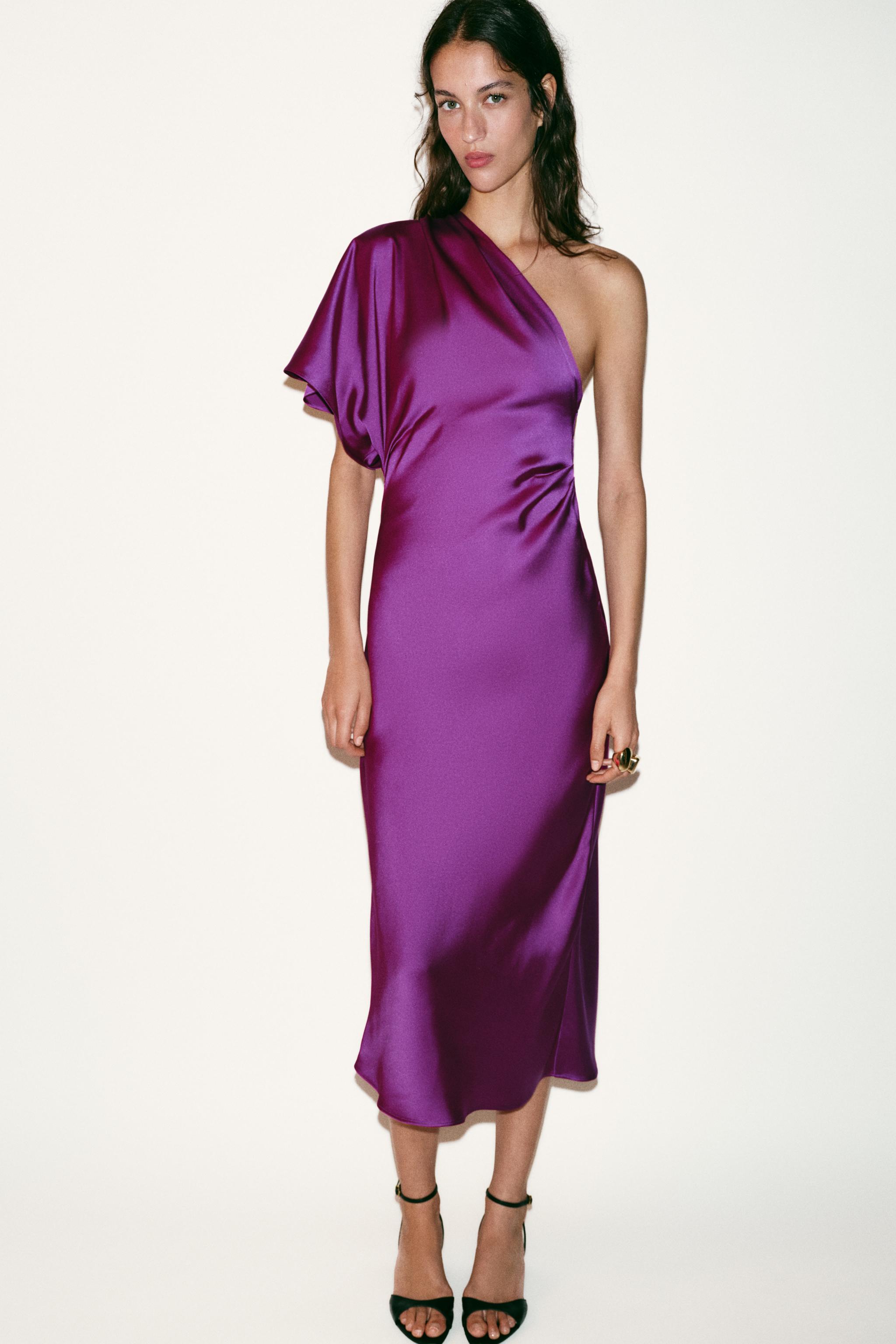 Studio Lavino  – Satin Asymetric Jurk