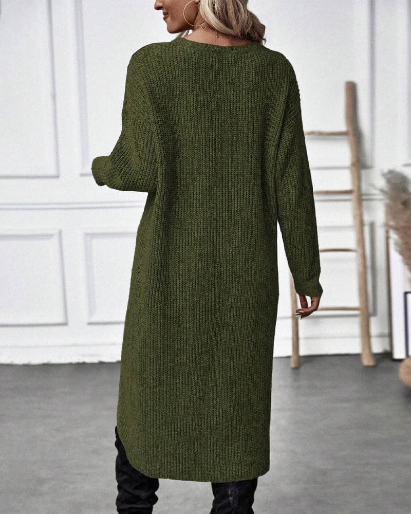 Masego | Gebreide sweater jurk