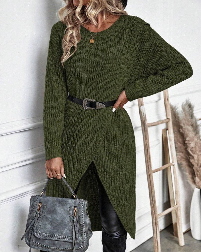 Masego | Gebreide sweater jurk