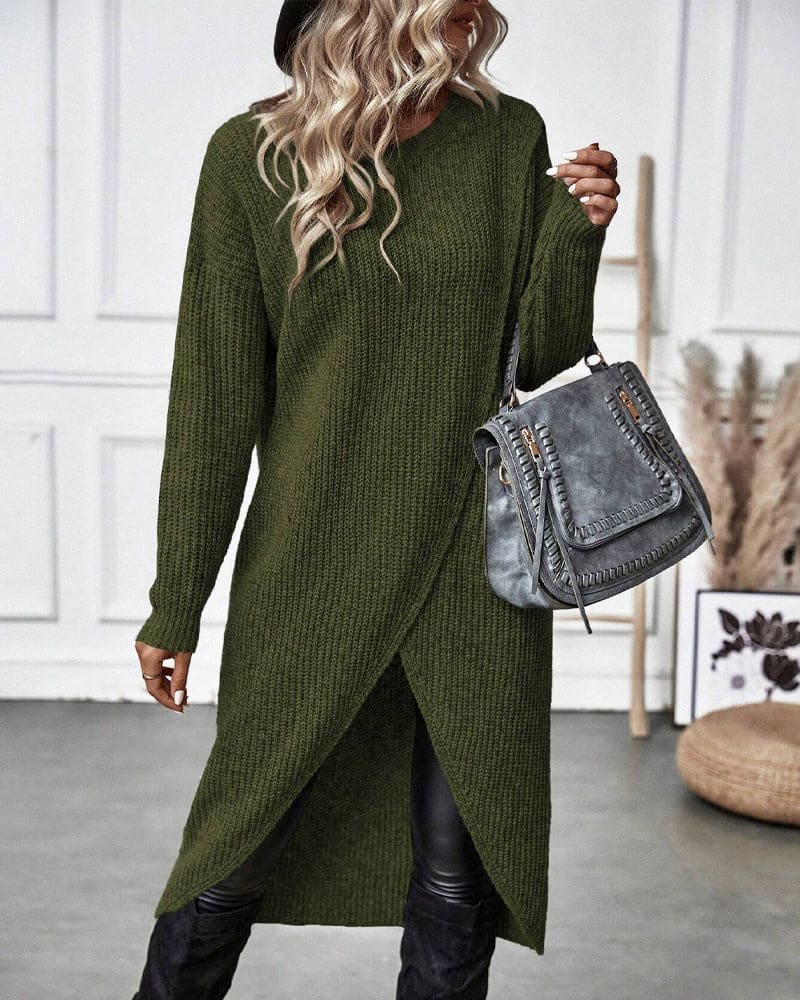 Masego | Gebreide sweater jurk