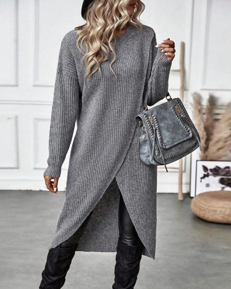 Masego | Gebreide sweater jurk