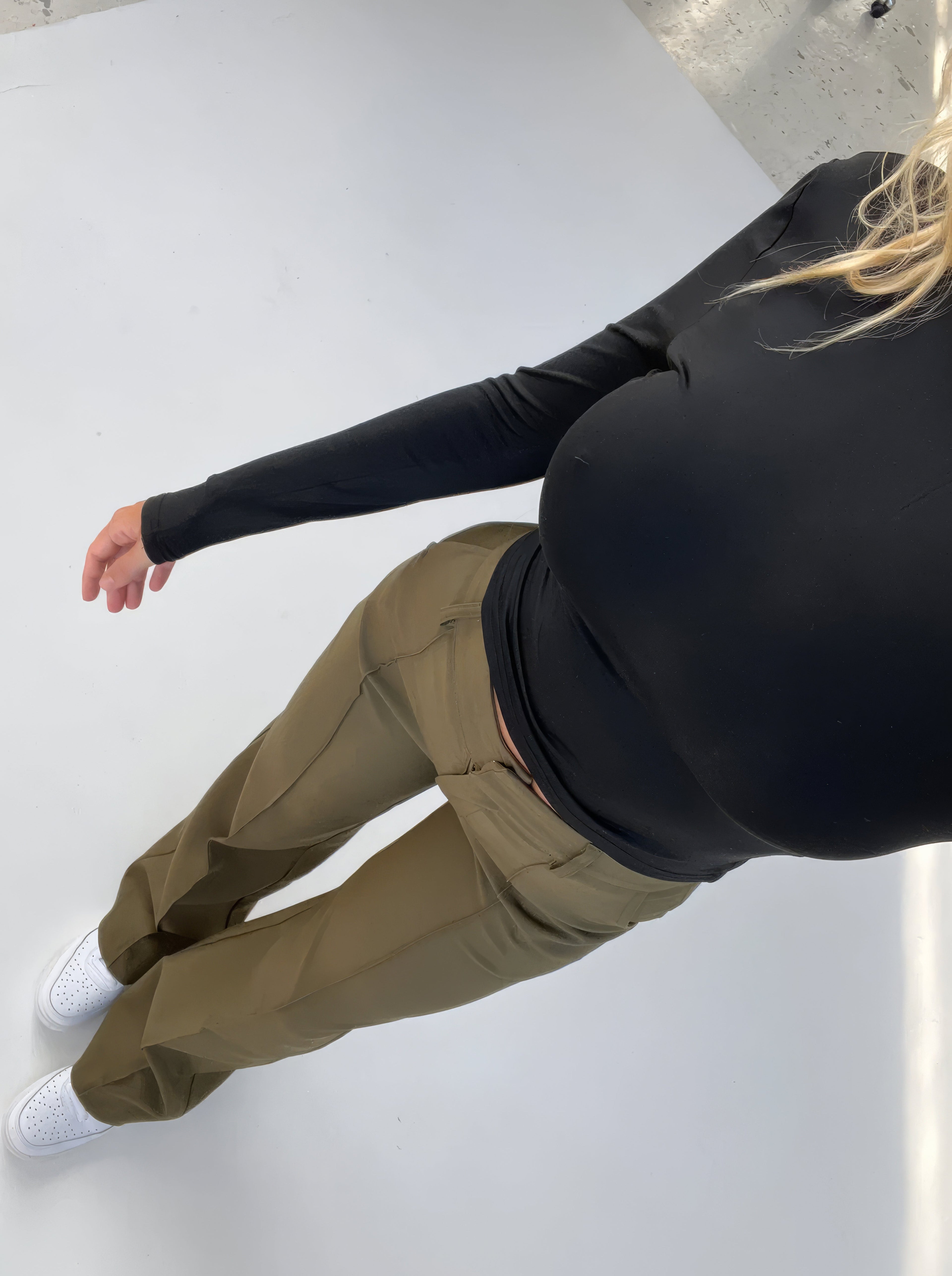 Eva Wijde Broek - Hoge Taille -  Diverse Kleuren - Geschikt voor alle Lichaamstypen