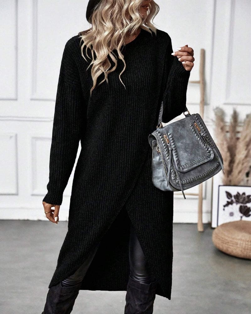Masego | Gebreide sweater jurk