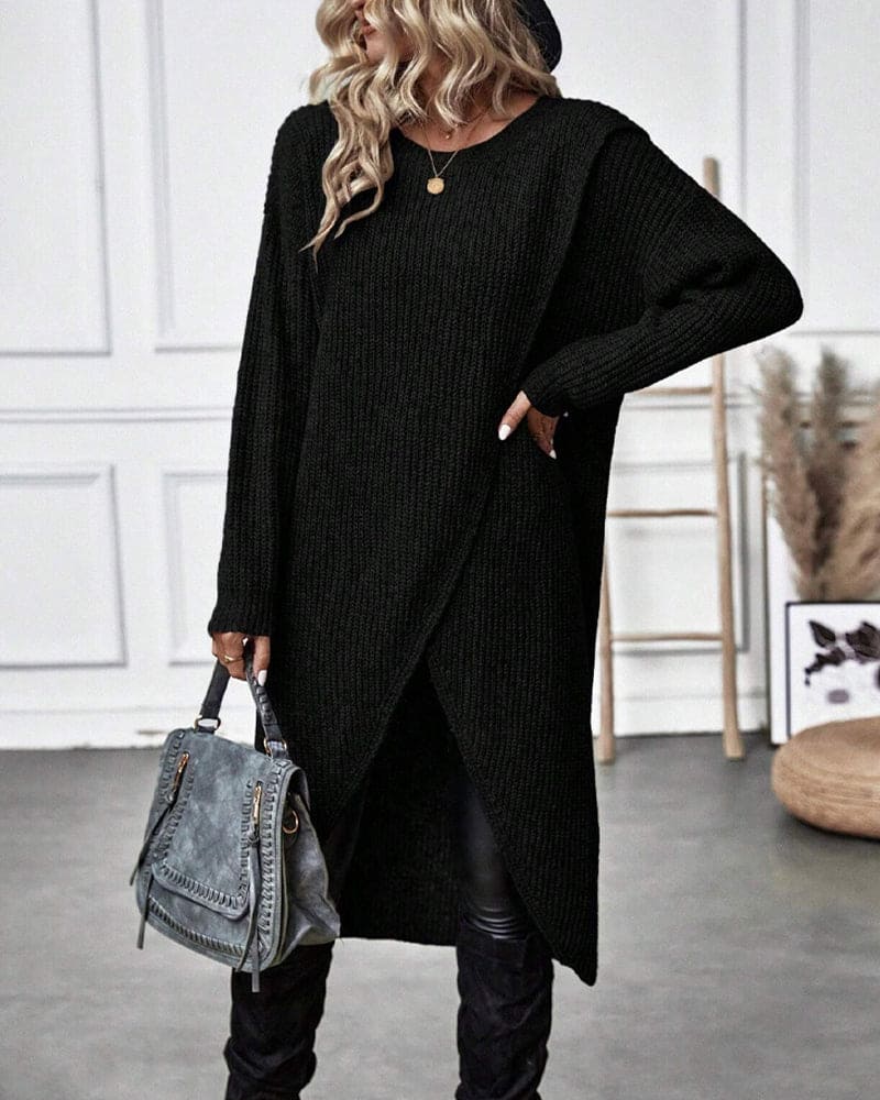 Masego | Gebreide sweater jurk