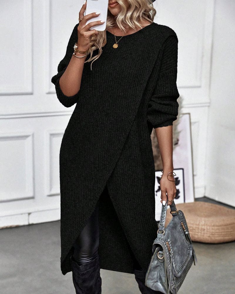 Masego | Gebreide sweater jurk