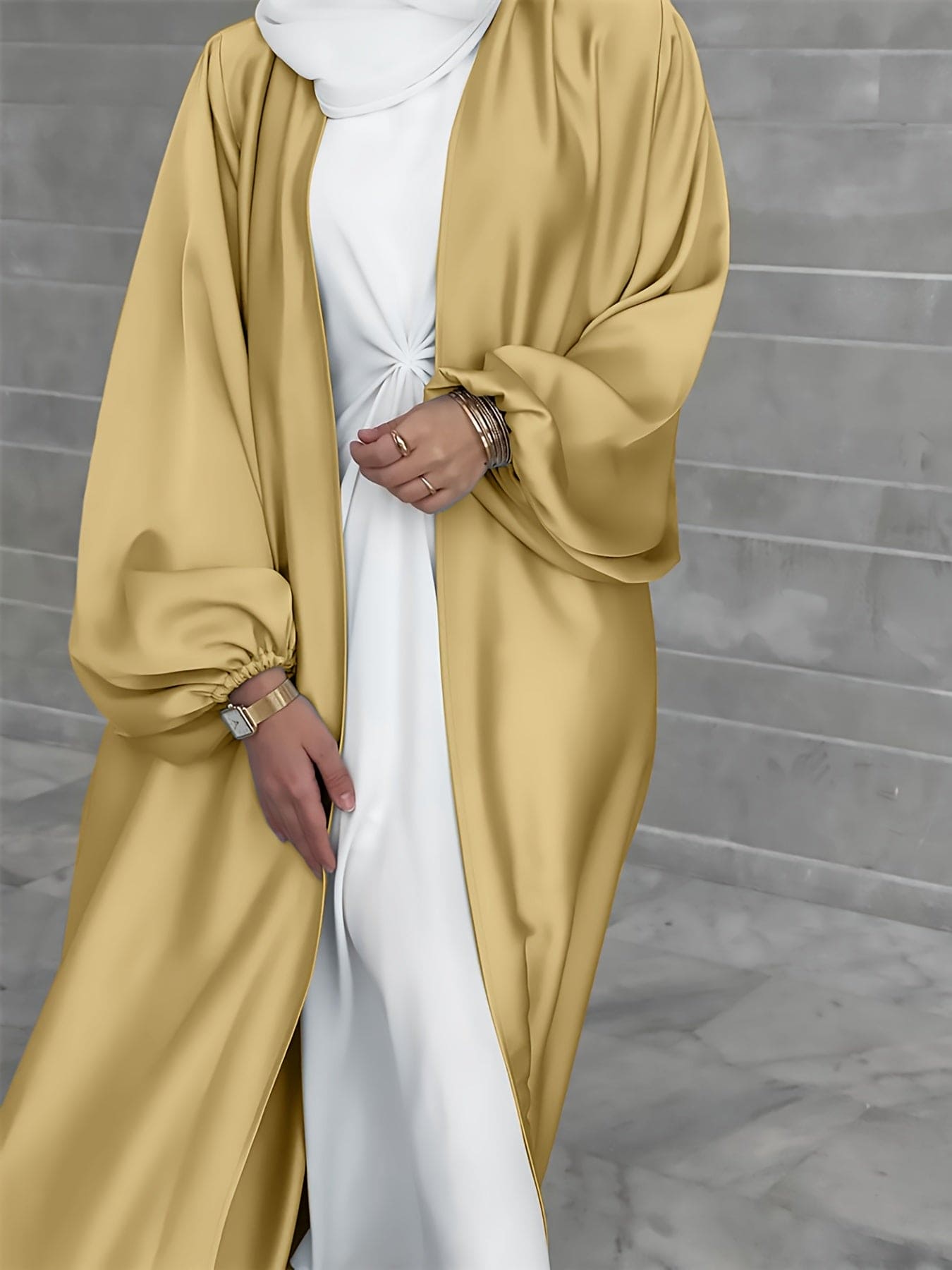 Levant | Elegante Abaya Jurk met Riem - Dames