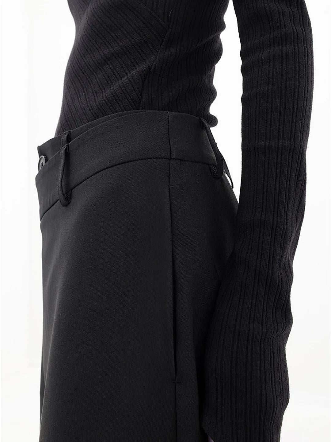 Asymmetrische Baggy-Broek - Stijlvol en Comfortabel Statement