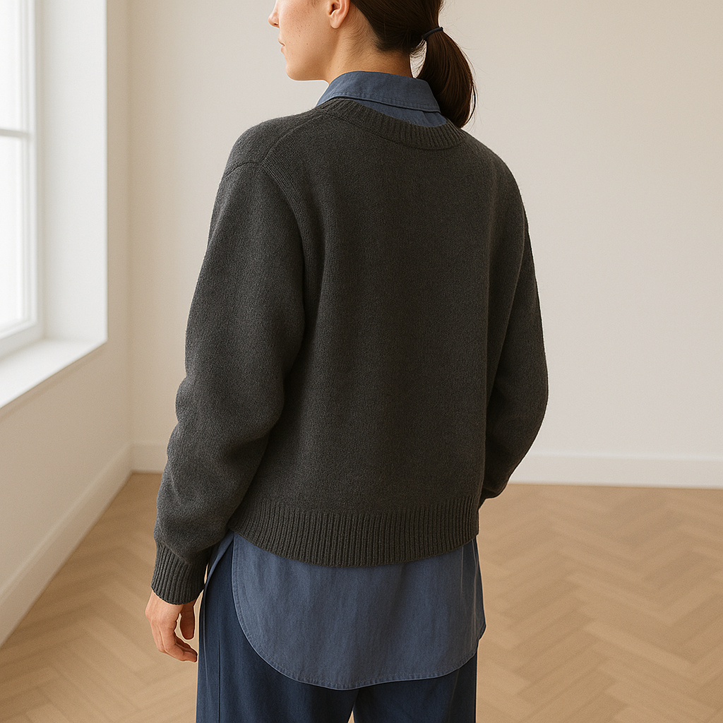Norah | Comfortabel Ovesized Knoopvest