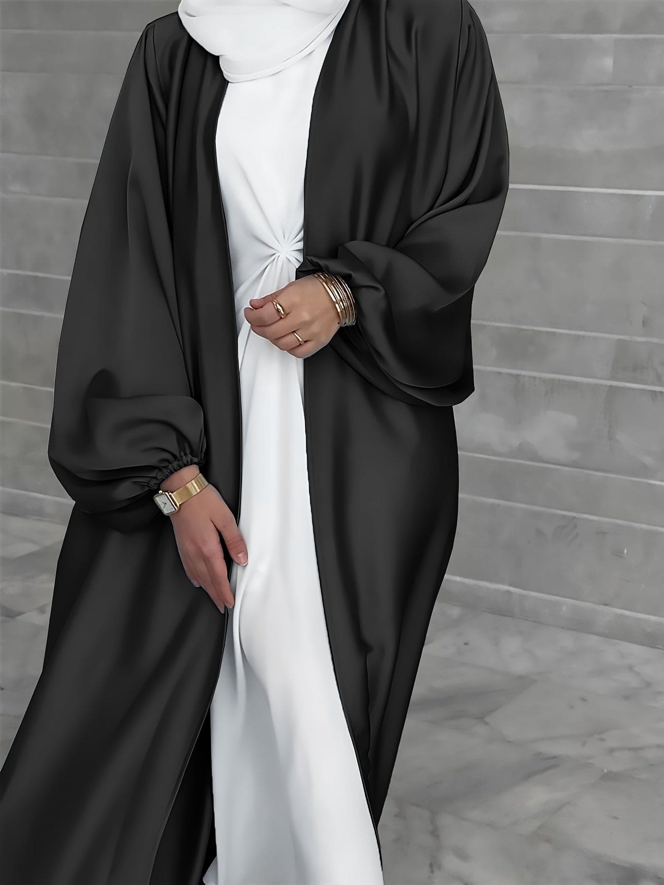 Levant | Elegante Abaya Jurk met Riem - Dames