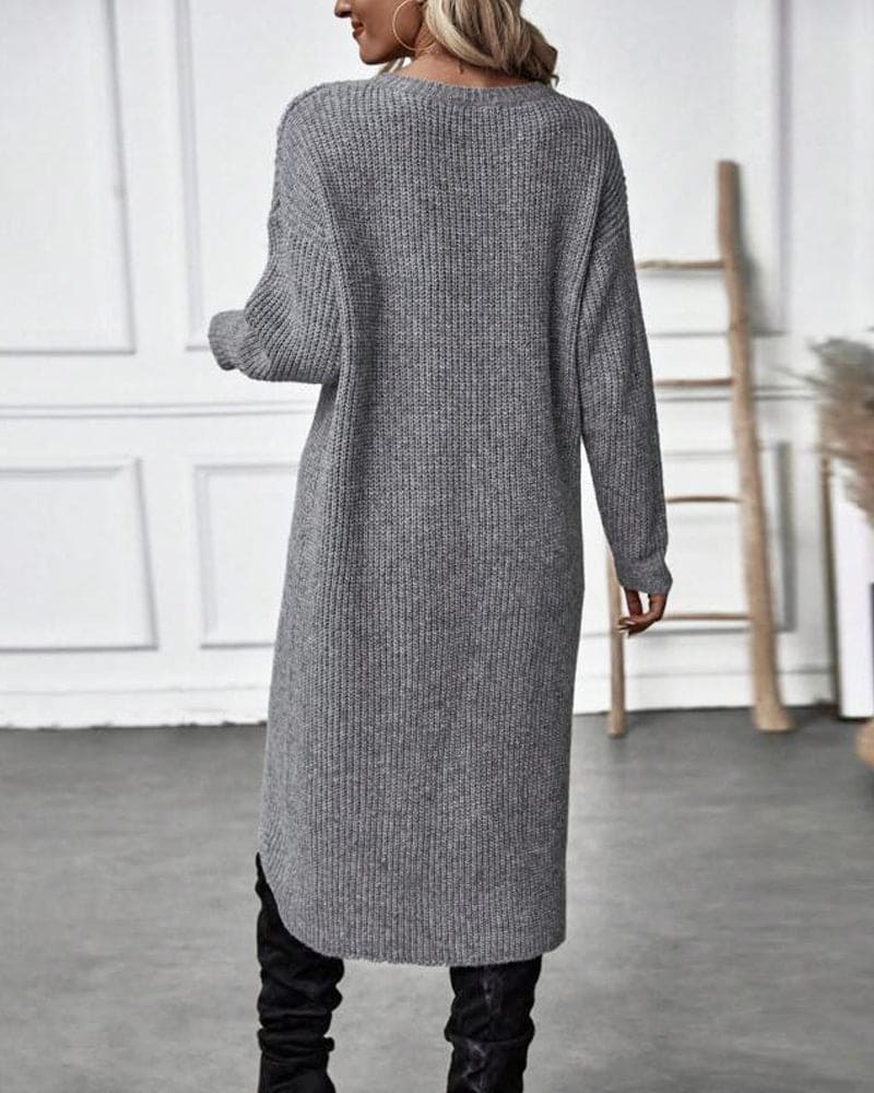 Masego | Gebreide sweater jurk