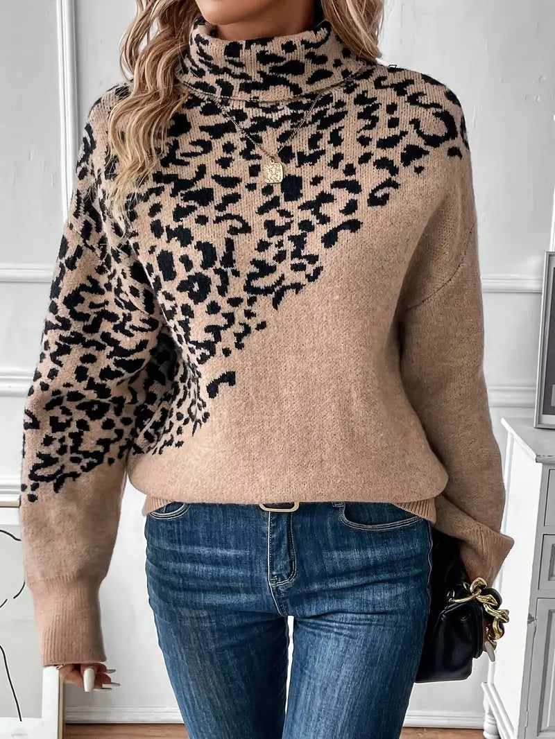 Noemi | Comfortabele Colrui met Luipaardprint