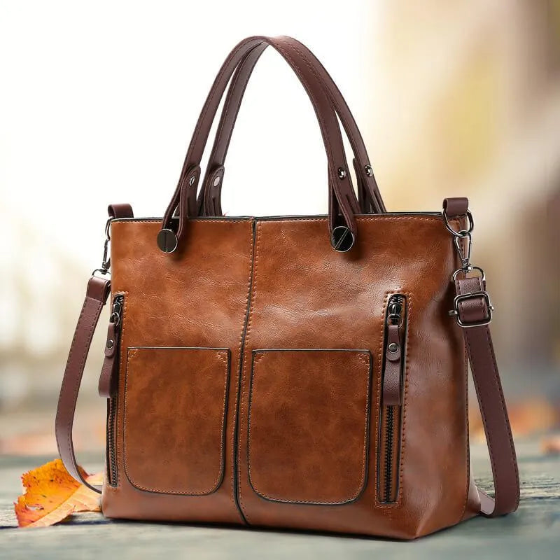 Joline™ Luxe Leren Dameshandtas