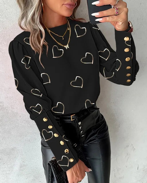 Malisha | Veelzijdige chic comfort blouse