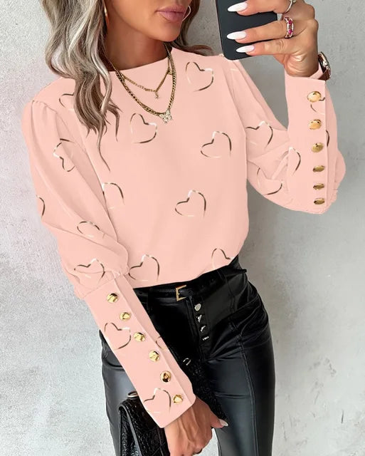 Malisha | Veelzijdige chic comfort blouse