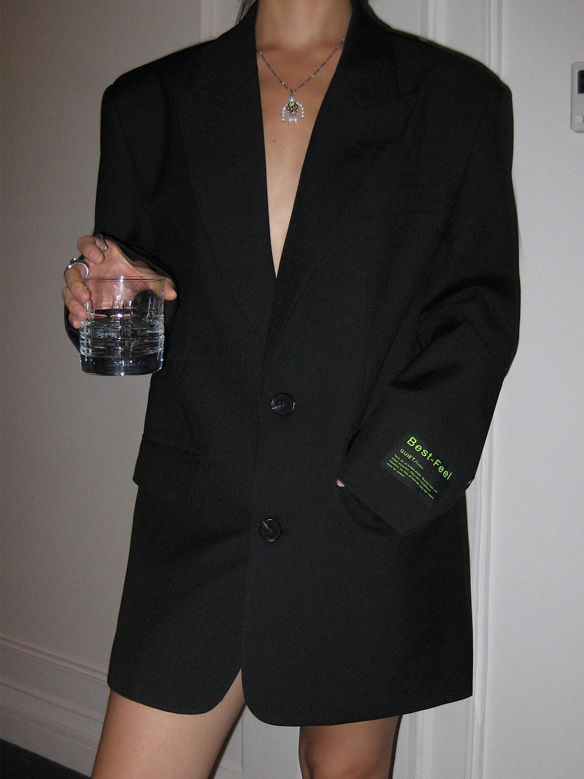 Aisley | Oversized Klassieke Blazer met Revers