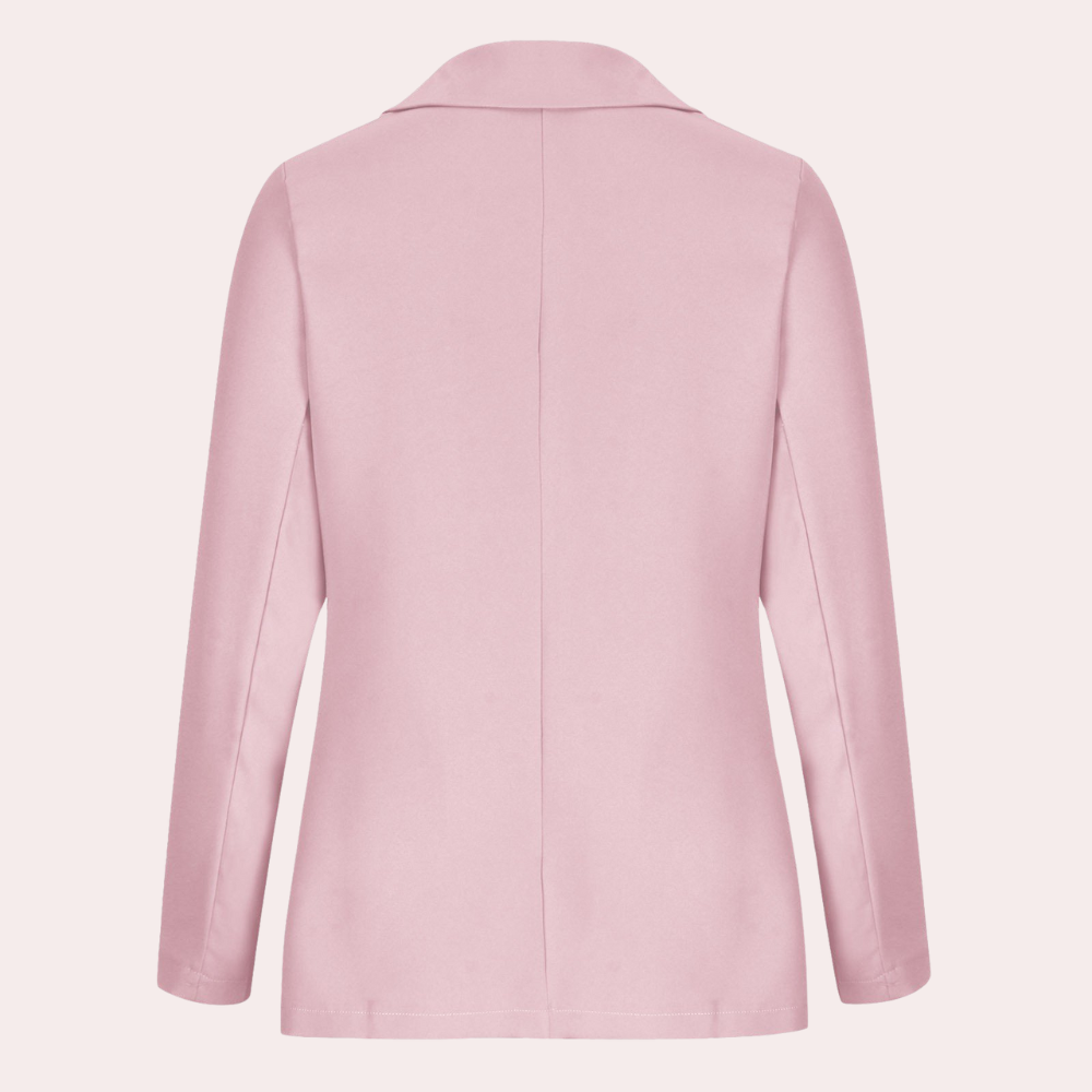 Getailleerde Blazer met Enkele Knoopsluiting