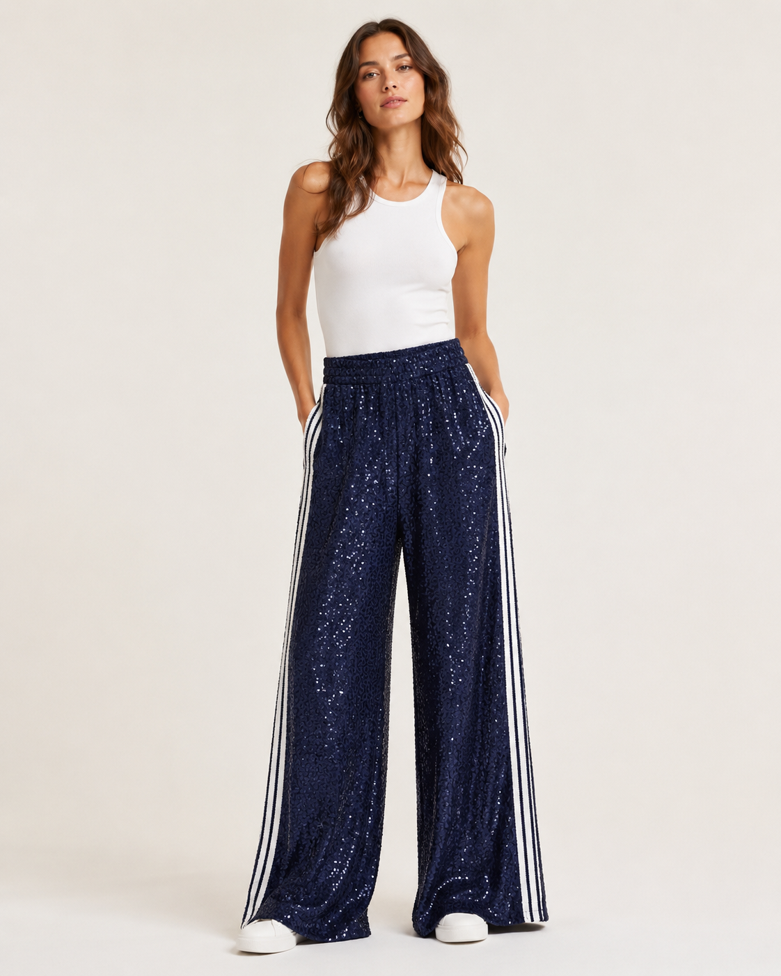 Studio Lavino – Striped Sequin Pants