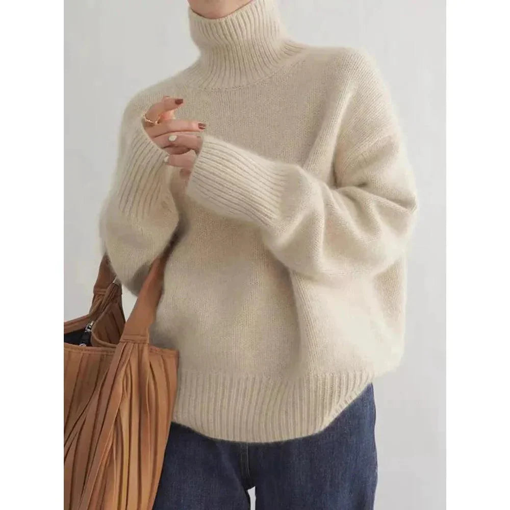 Drea | Luxe gebreide coltrui