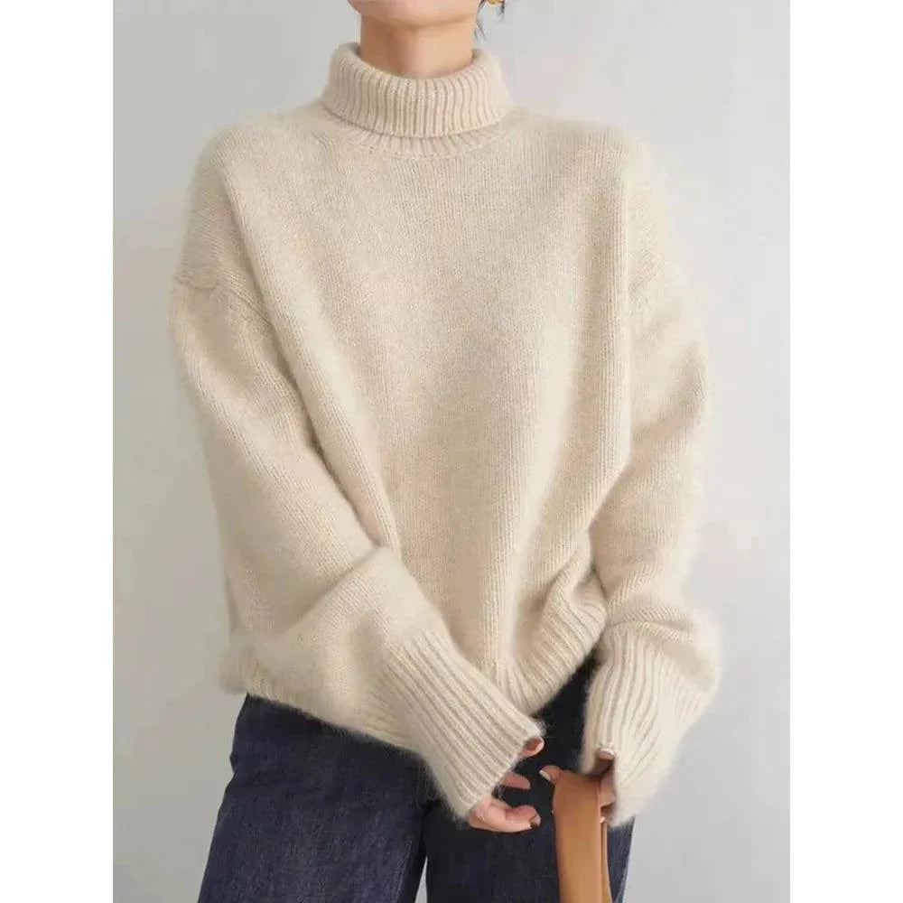 Drea | Luxe gebreide coltrui