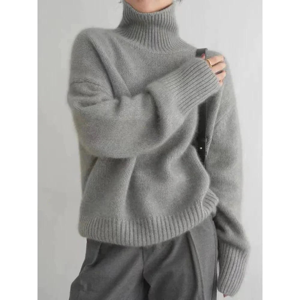 Drea | Luxe gebreide coltrui