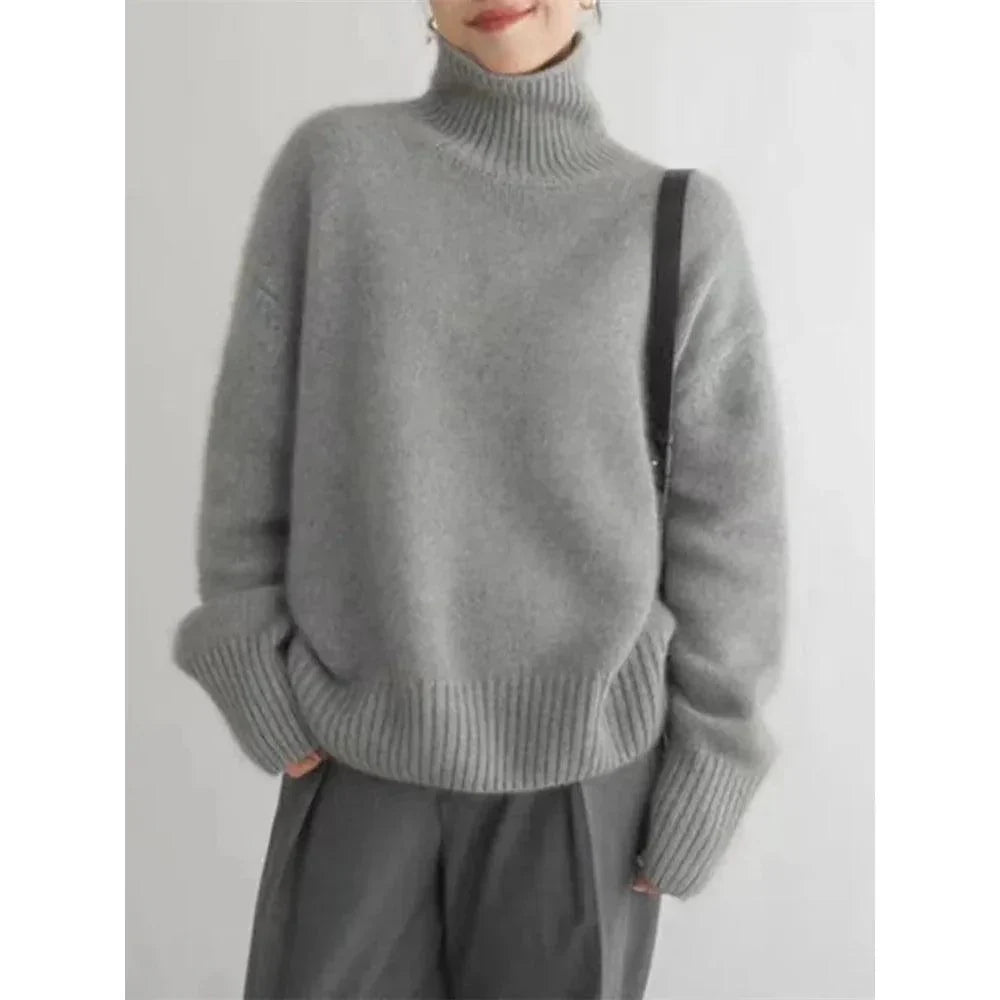 Drea | Luxe gebreide coltrui
