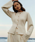 Cora | Zachte Cardigan met Luxe Uitstraling