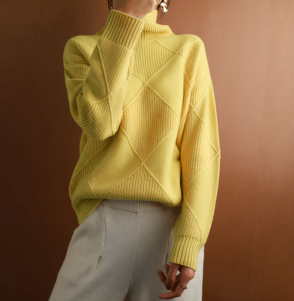 Maly  | Trendy Coltrui met Ruitmotief