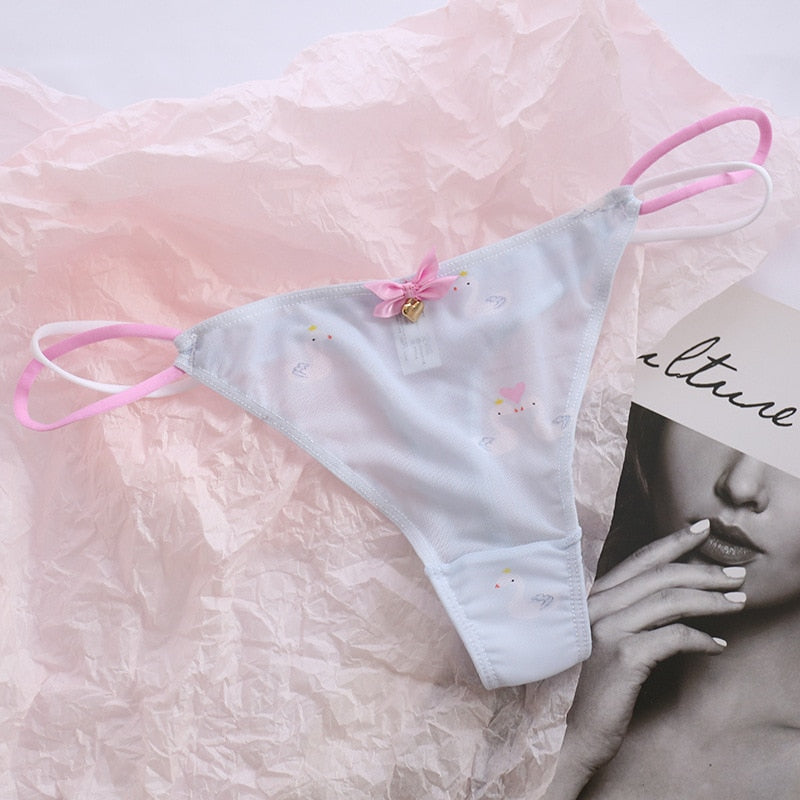 Panty - Dames - Schattige, comfortabele en ademende katoenen panty met een trendy design