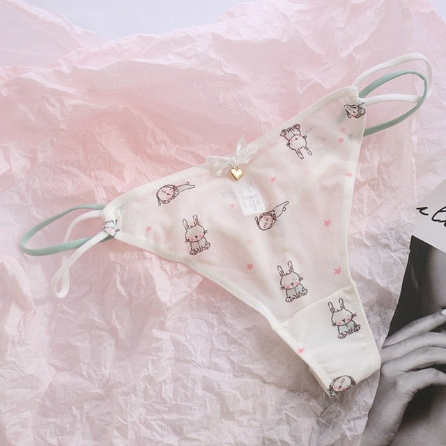 Panty - Dames - Schattige, comfortabele en ademende katoenen panty met een trendy design