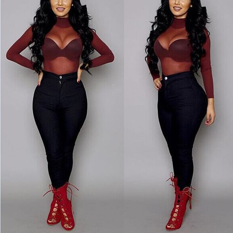Barbara | Transparante Dames Top