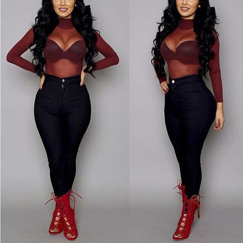 Barbara | Transparante Dames Top