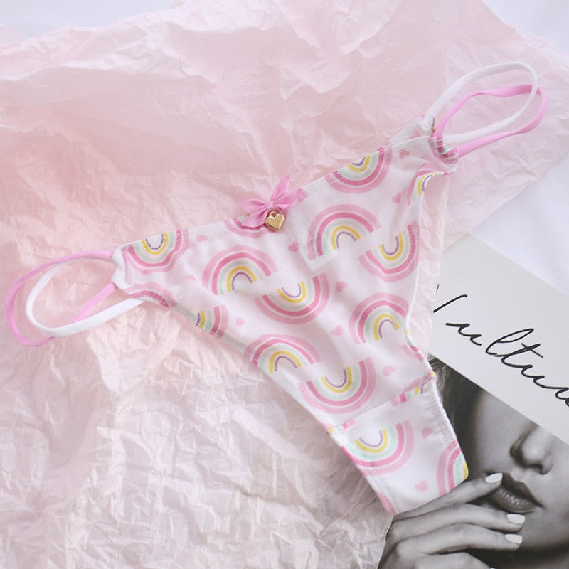 Panty - Dames - Schattige, comfortabele en ademende katoenen panty met een trendy design