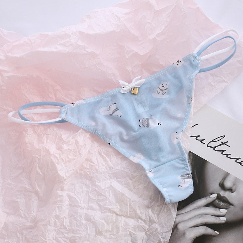 Panty - Dames - Schattige, comfortabele en ademende katoenen panty met een trendy design