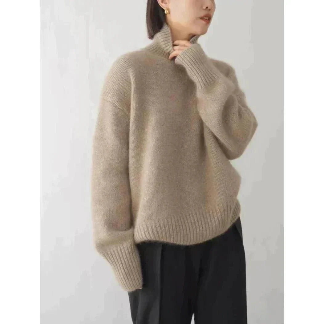 Drea | Luxe gebreide coltrui