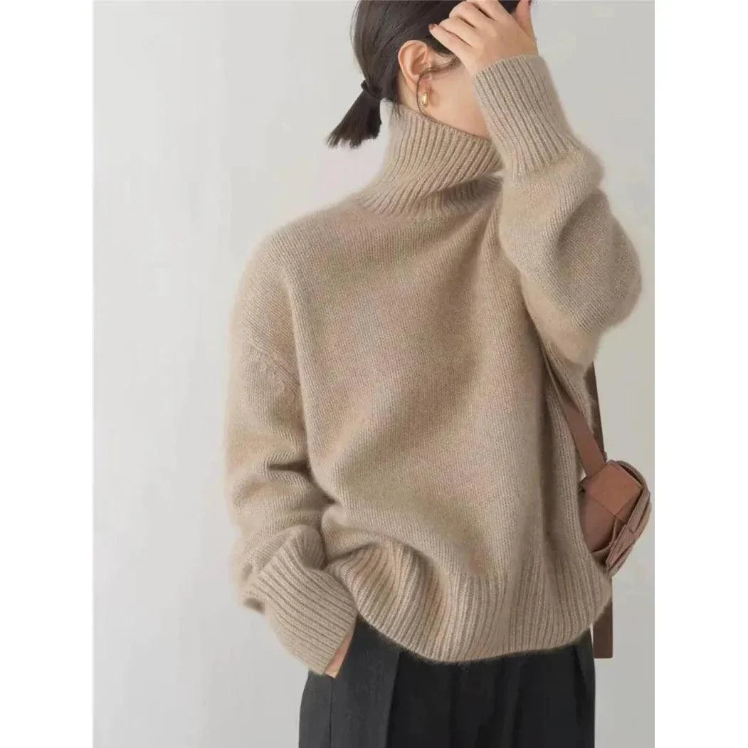 Drea | Luxe gebreide coltrui