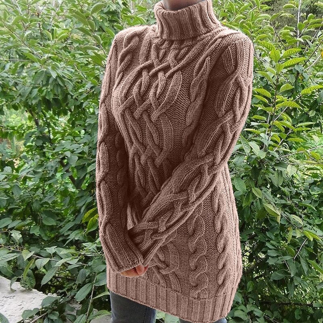 Rhea | Kabelgebreide coltrui voor vrouwen
