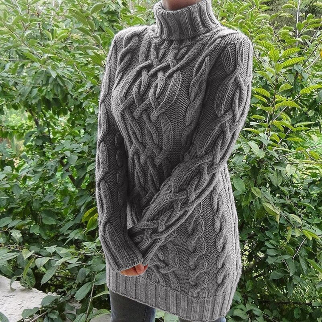 Rhea | Kabelgebreide coltrui voor vrouwen