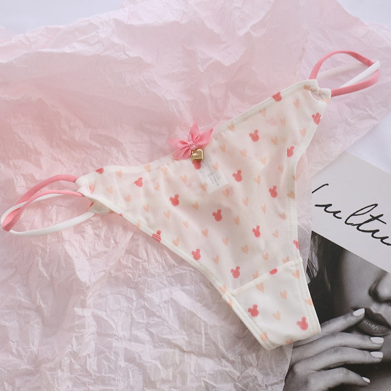 Panty - Dames - Schattige, comfortabele en ademende katoenen panty met een trendy design