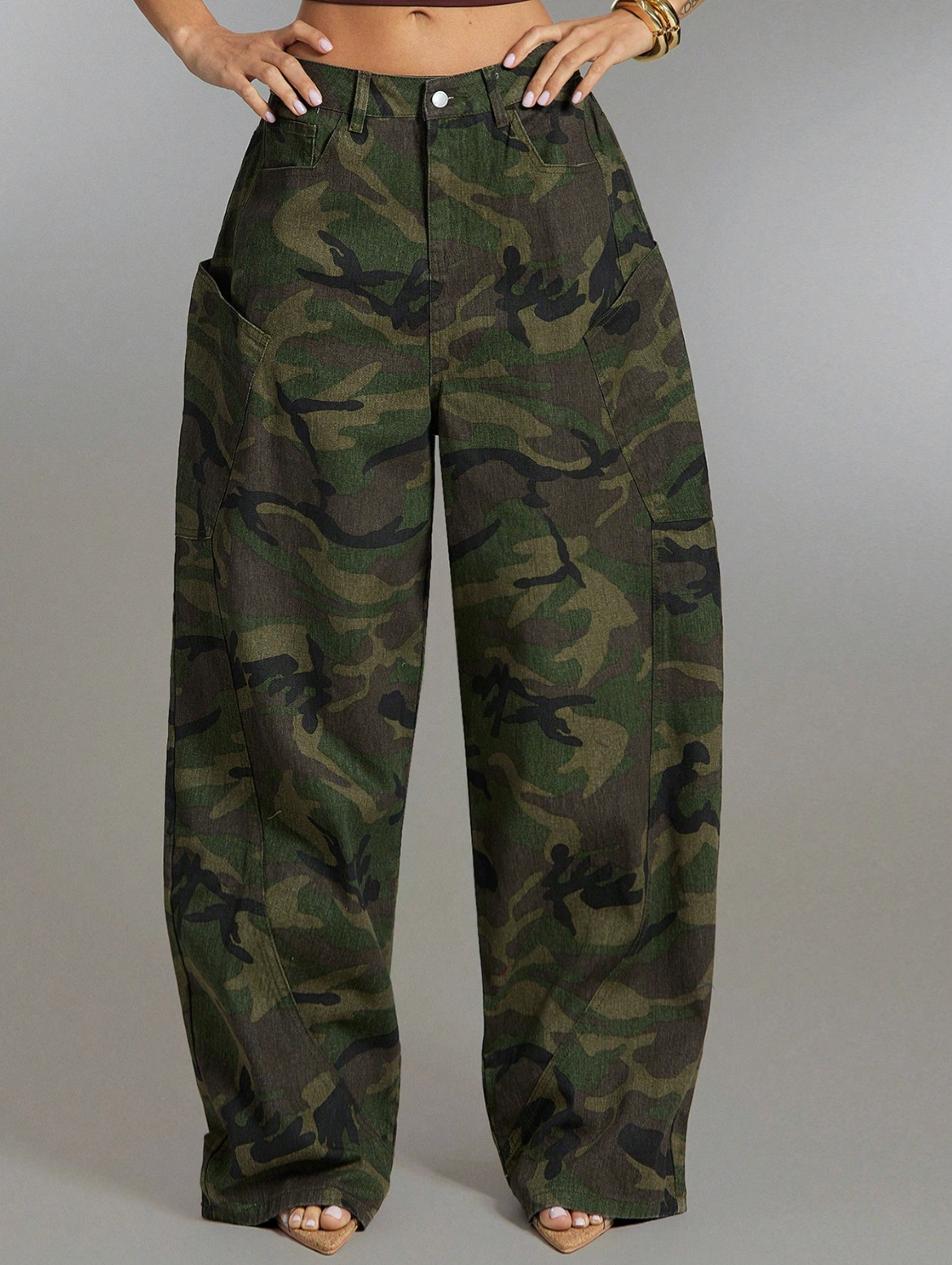 Studio Lavino  - Camo Cargo Broek