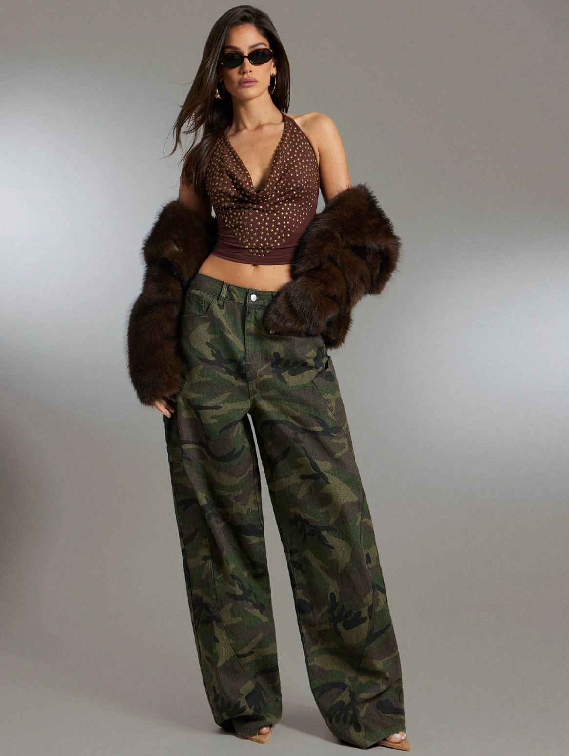 Studio Lavino  - Camo Cargo Broek