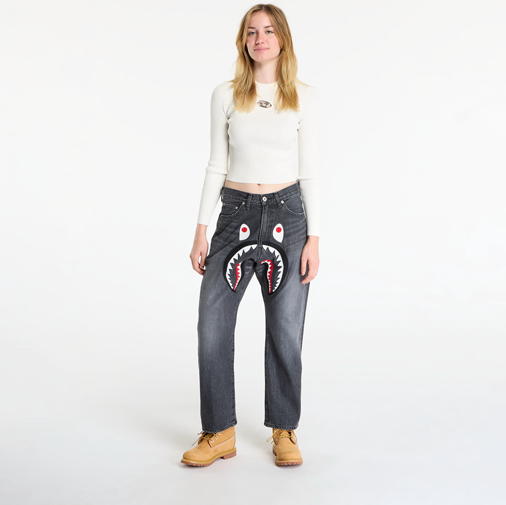Shark - Baggy Jeans