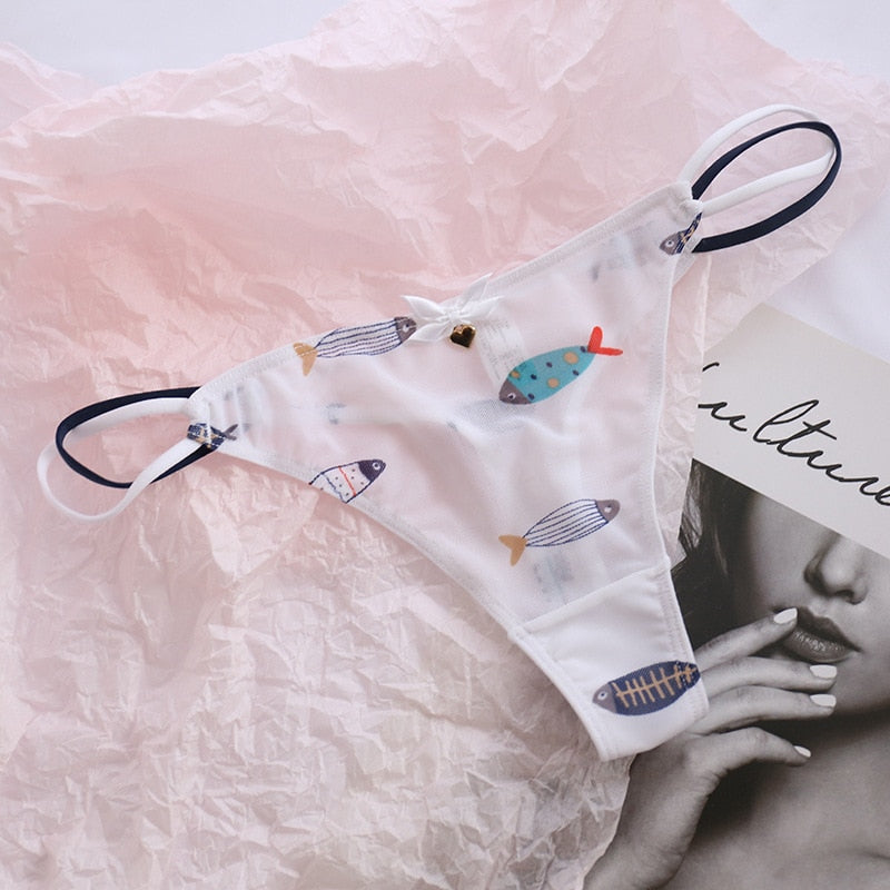 Panty - Dames - Schattige, comfortabele en ademende katoenen panty met een trendy design