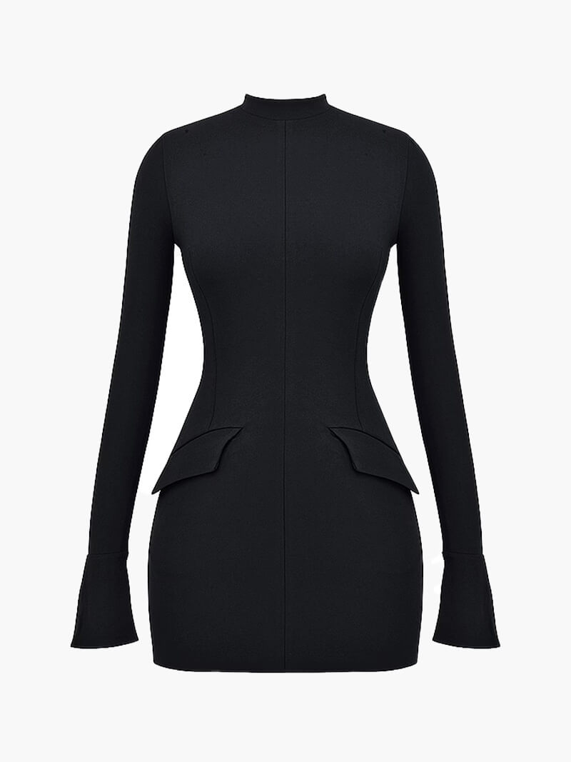 Nauwsluitende Adora-Jurk - Stretchstof - Perfect voor Etentjes en Cocktailavonden