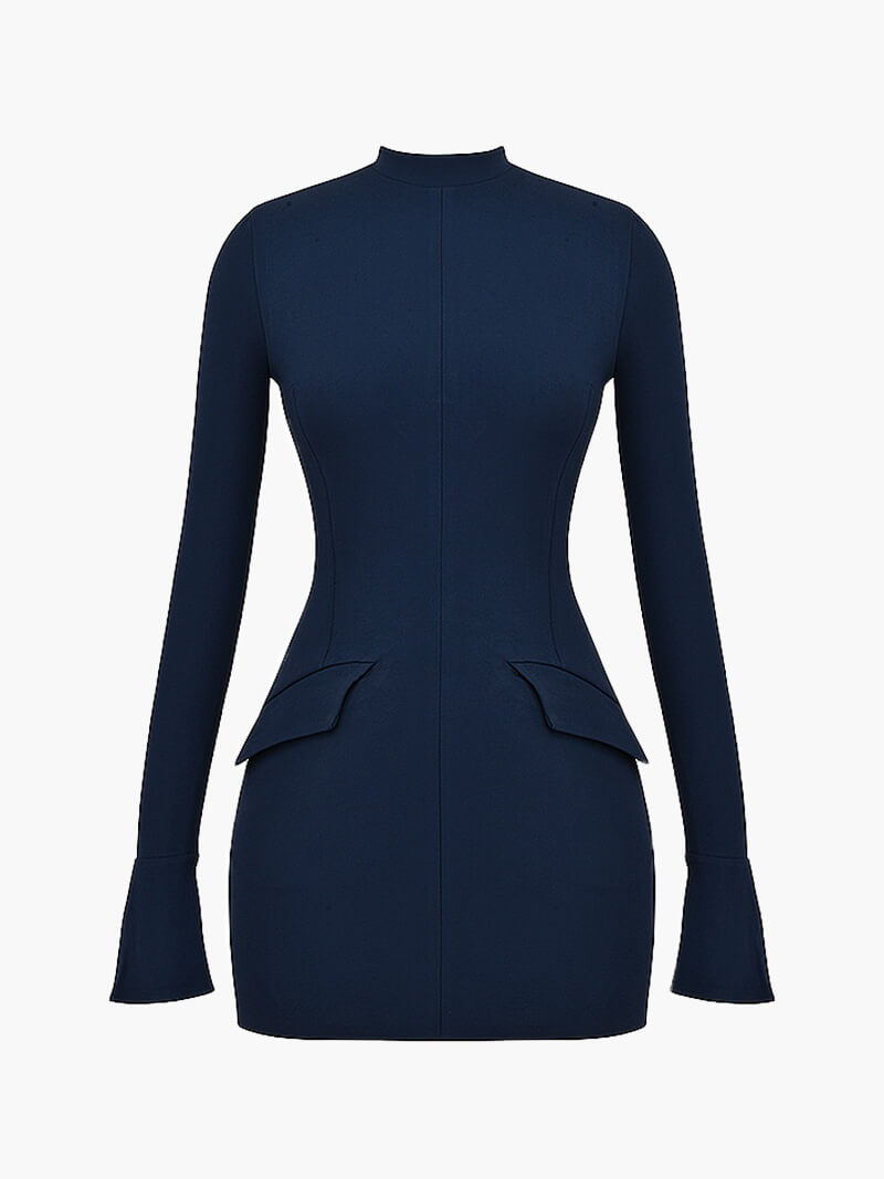 Nauwsluitende Adora-Jurk - Stretchstof - Perfect voor Etentjes en Cocktailavonden