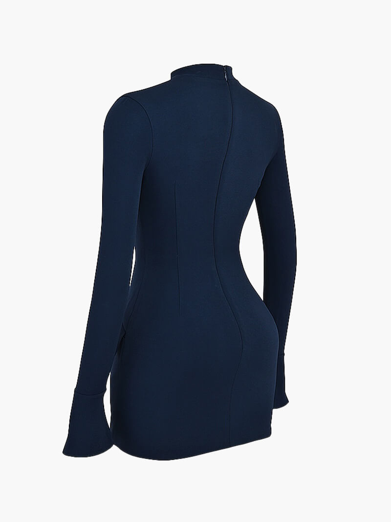 Nauwsluitende Adora-Jurk - Stretchstof - Perfect voor Etentjes en Cocktailavonden