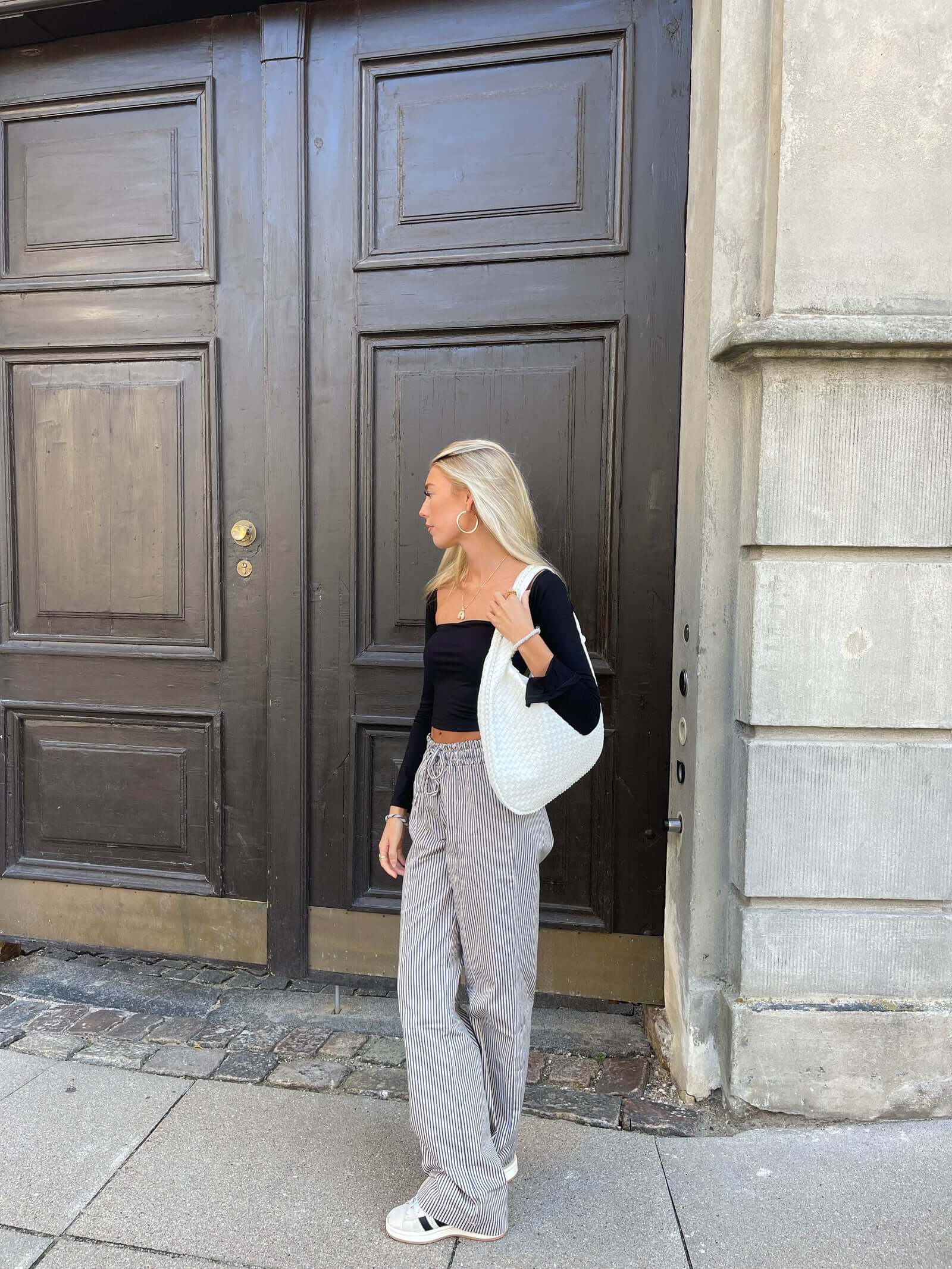 Charlyne | Grote gevlochten Hobo-tas
