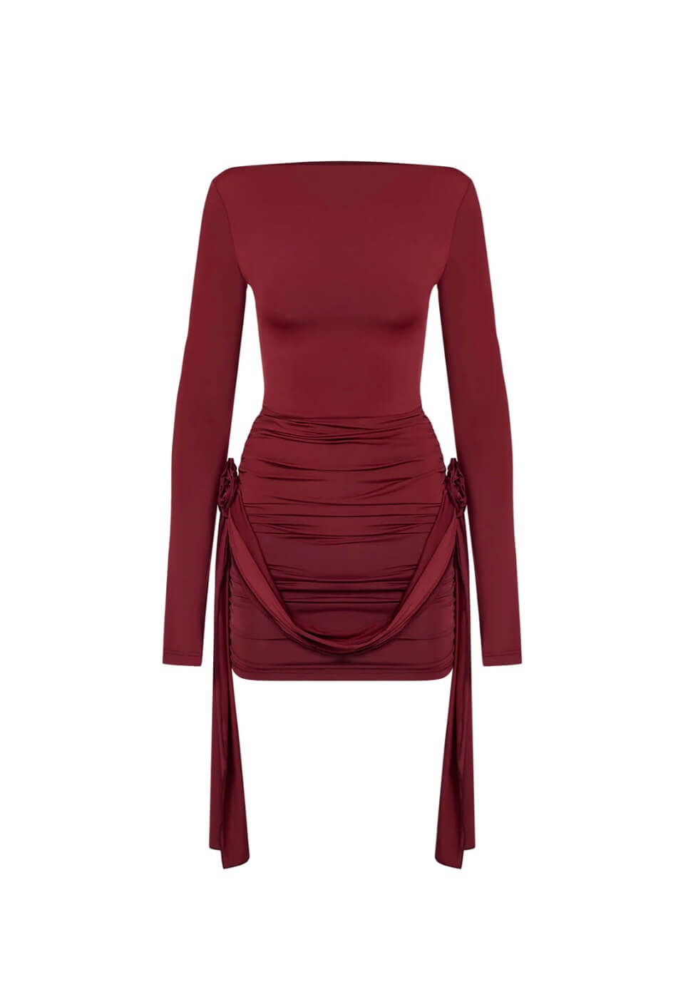 Jurk - Elegant Zwart - Hoogwaardige Materialen - Perfect voor Formele Gelegenheden