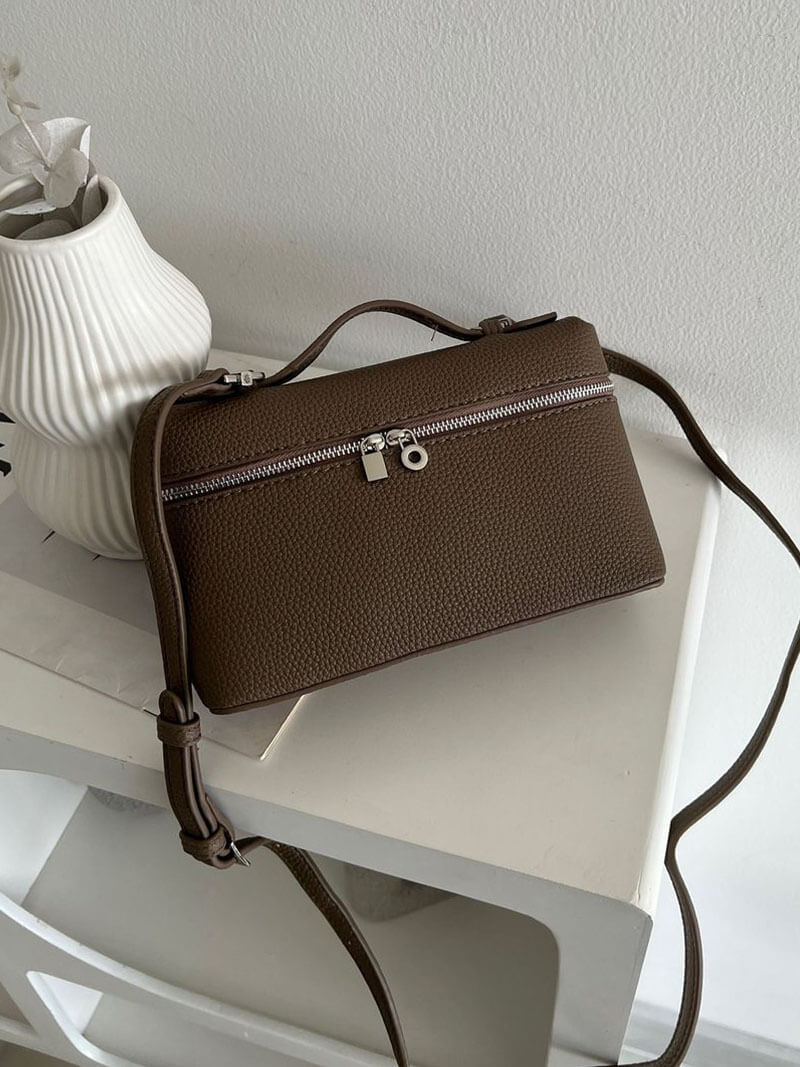 Loreen | Tas van gestructureerd kunstleer